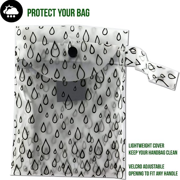 Handbag Raincoat - Protect Your High Dollar Bags When It Rains! Portable  & Easy - Picture 3 of 4